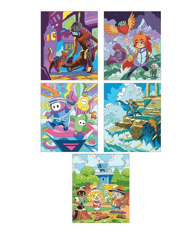 The Unofficial Video Games Color by Number Book