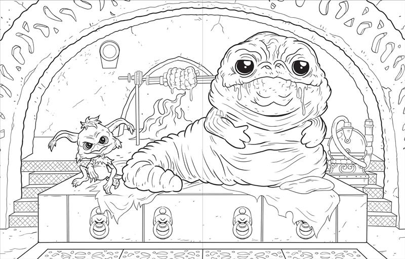 Star Wars: The Official Funko POP! Coloring Book