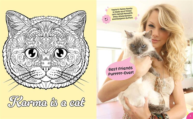 Taylor Swift: Coloring, Quizzes, Games, Photos, Facts