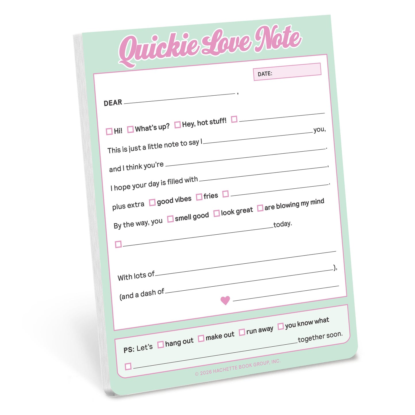Quickie Love Note: Nifty Notes
