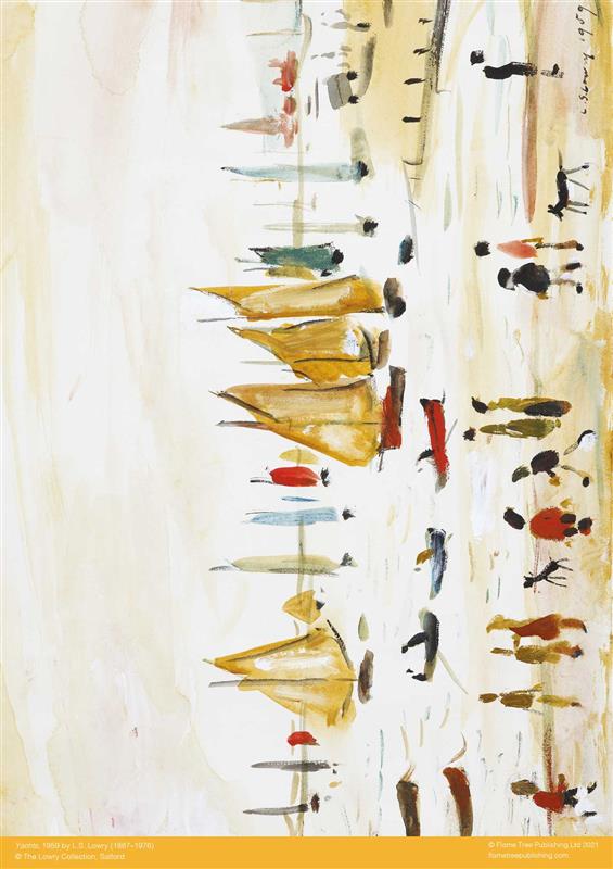 Puzzle adulte LS Lowry : Yachts (500 pièces)