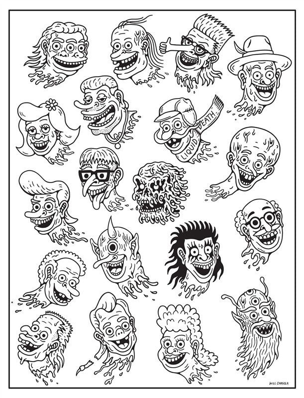 Liquid Death: The Official Coloring Book