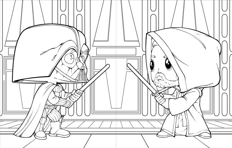 Star Wars: The Official Funko POP! Coloring Book