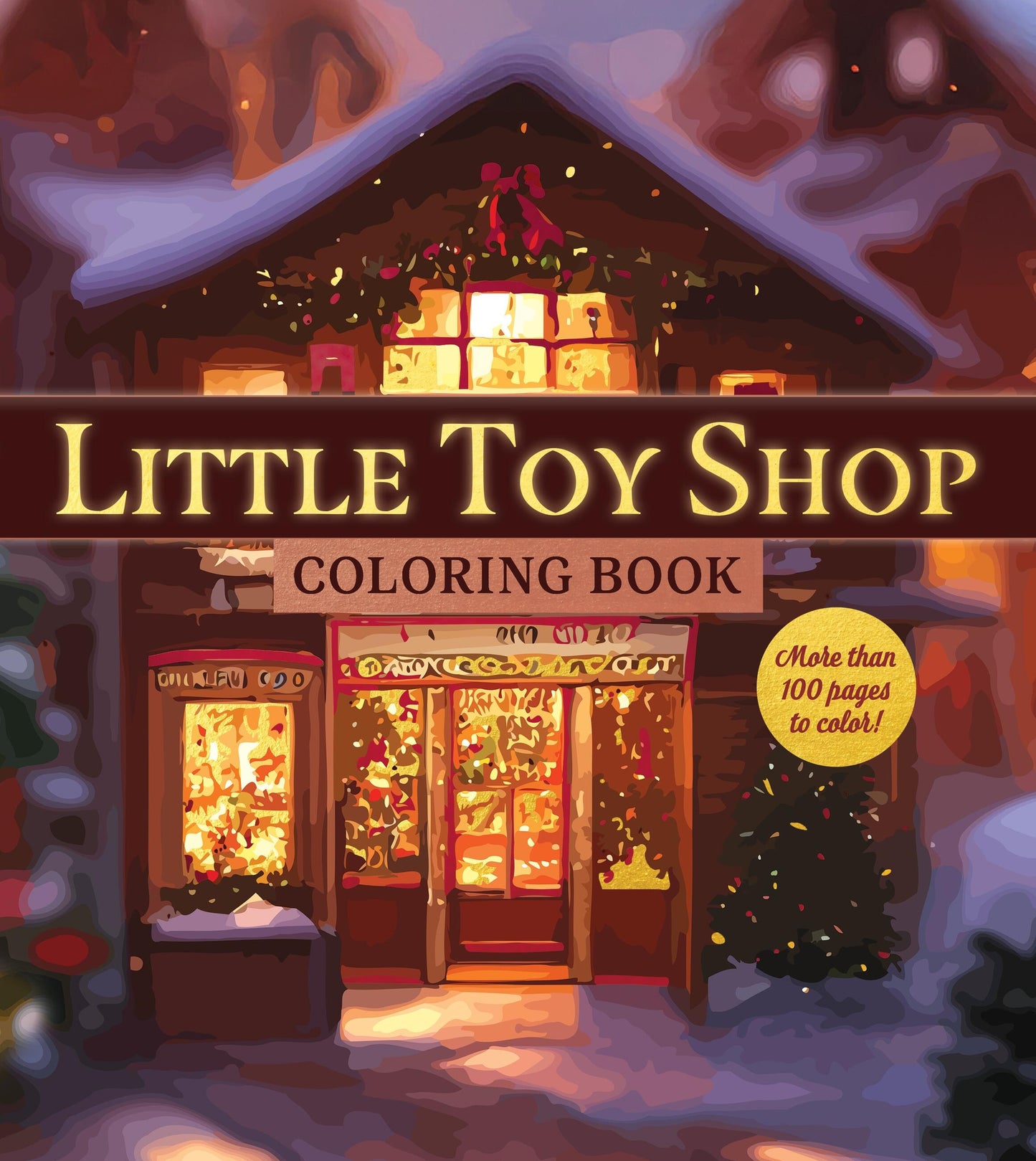 Little Toy Shop Coloring Book