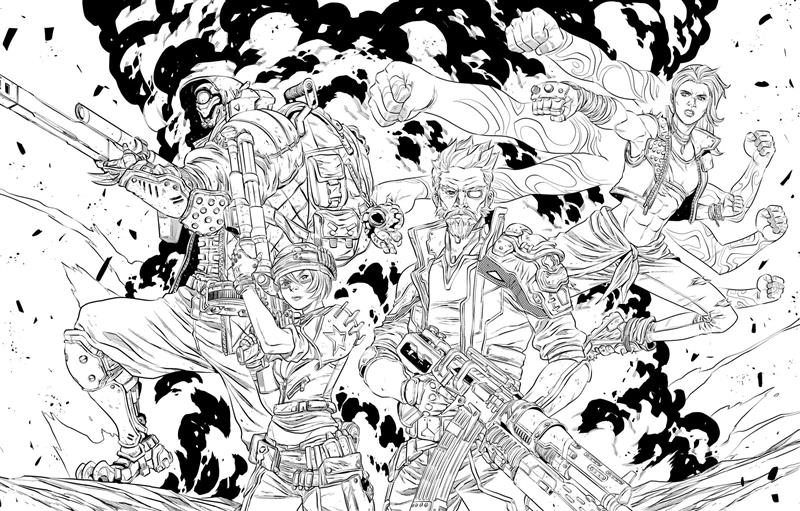 Borderlands: The Official Coloring Book
