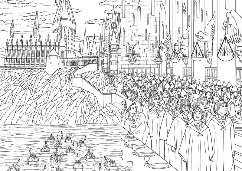 Harry Potter Mini Coloring Set
