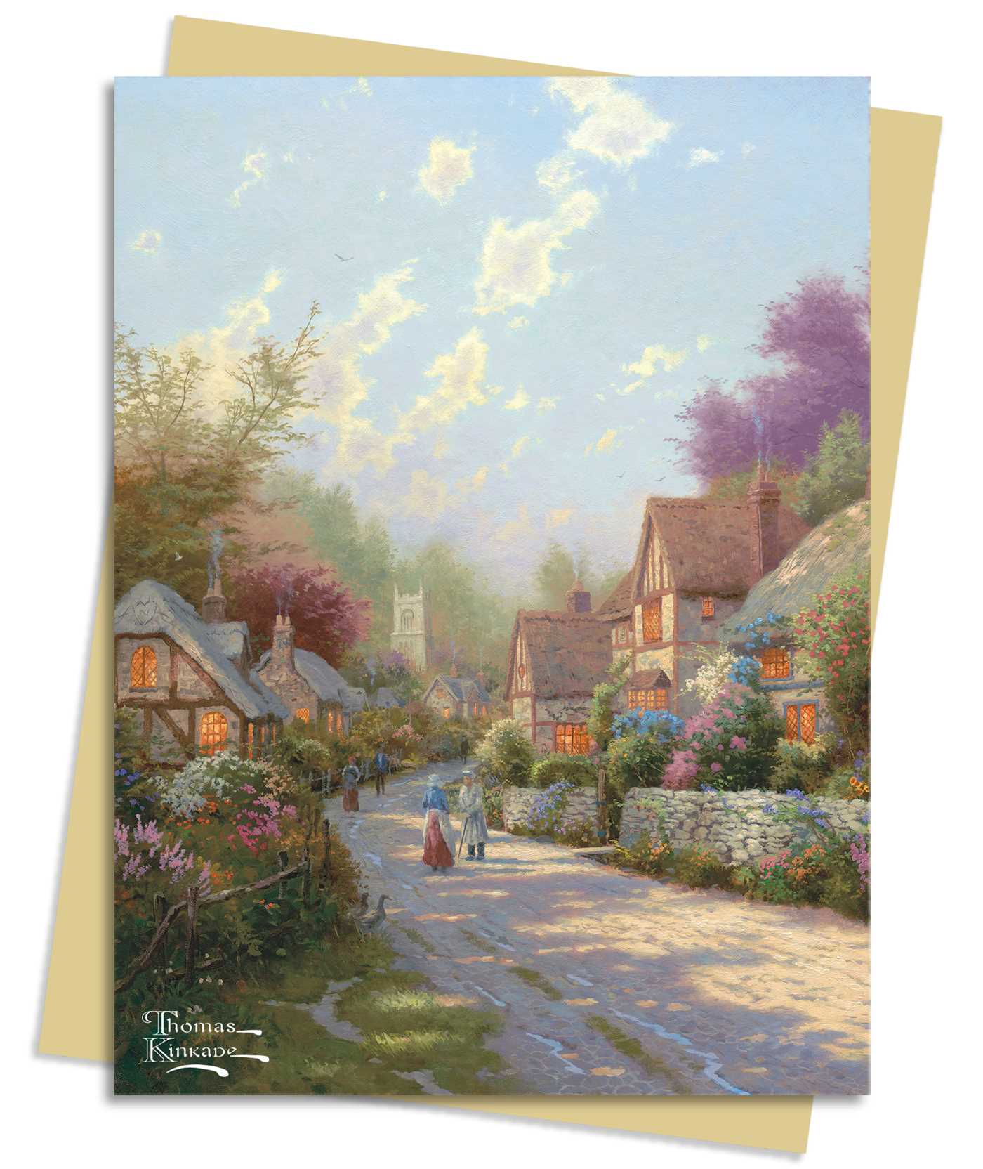 Thomas Kinkade: Cobblestone Village Greeting Card Pack