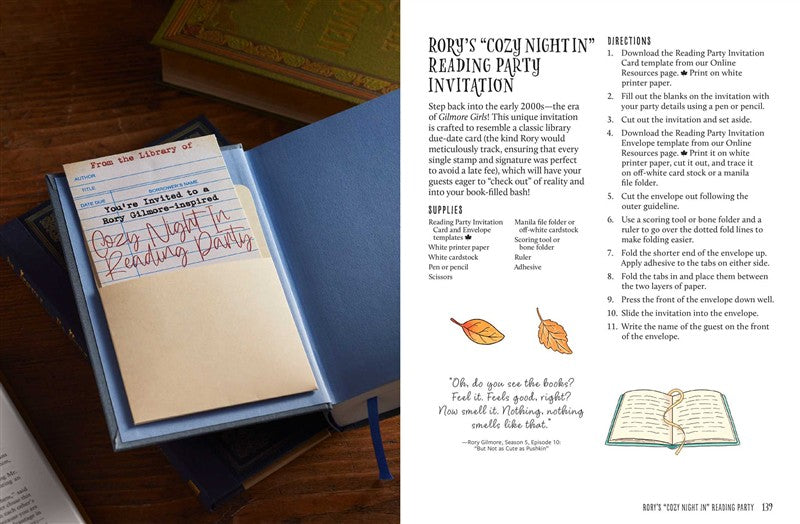 Gilmore Girls: The Official Autumn Festival Cookbook and Entertaining Guide