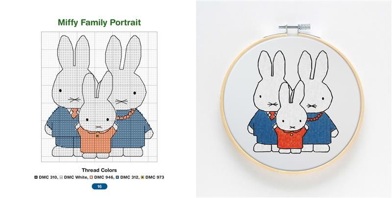 Miffy Cross-Stitch Kit