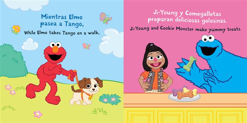 Indestructibles: Sesame Street: Bilingual English/Spanish Elmo dice: ¡Sorpresa! / Elmo Says Surprise!