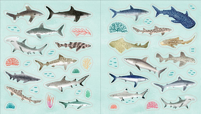 An Ocean Lover's Sticker Book