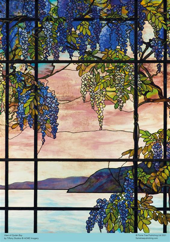Puzzle adulte Tiffany Studios : Vue sur Oyster Bay (500 pièces)