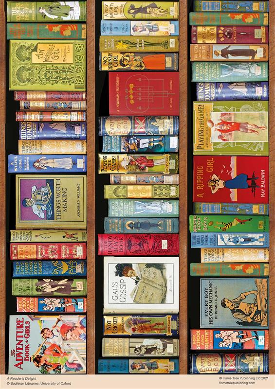 Puzzle adulte Bibliothèques Bodleian : Un délice pour le lecteur (500 pièces)