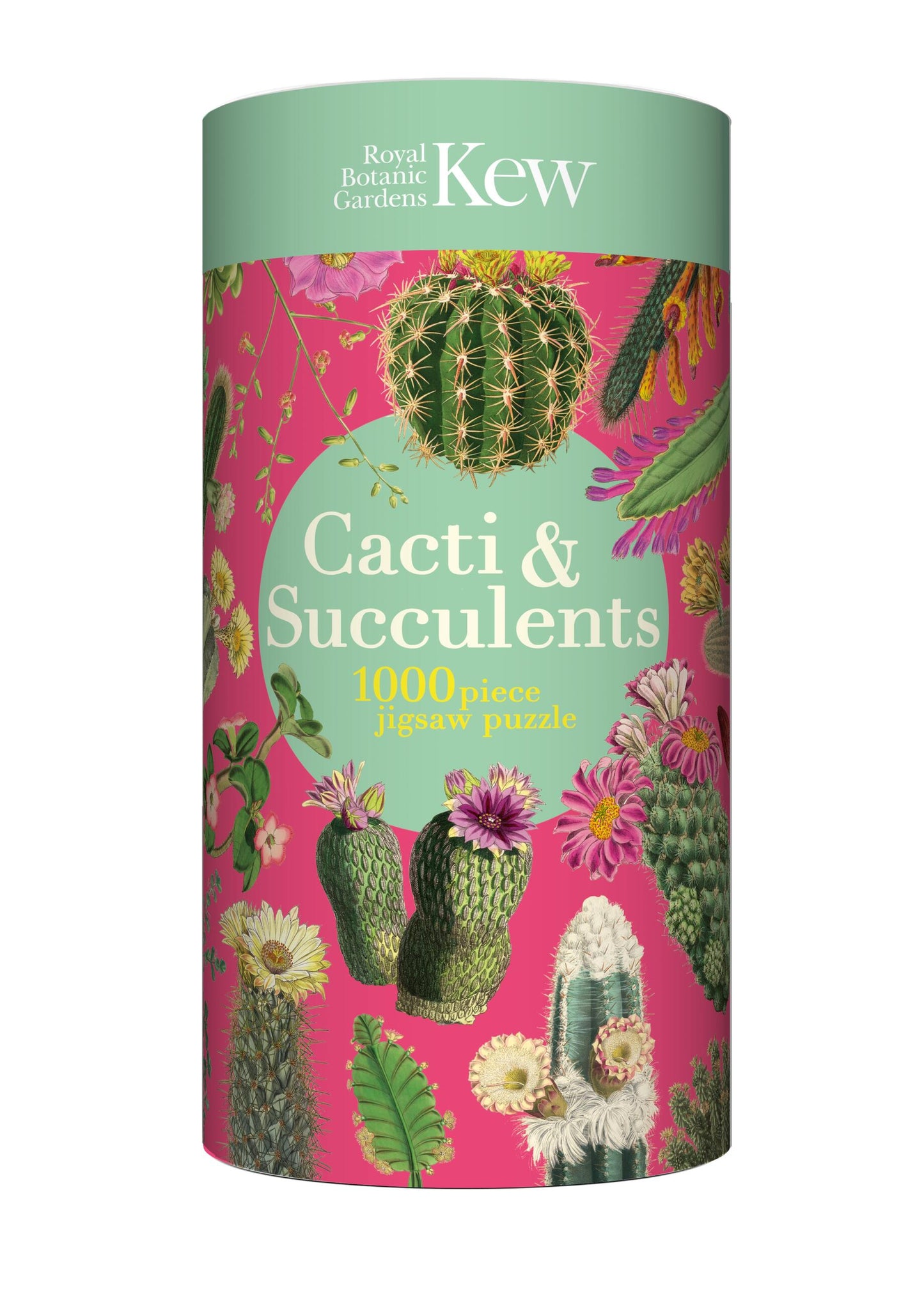 Kew Jigsaw Puzzle: Succulents & Cacti