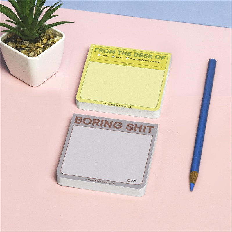 From the Desk Of Sticky Note