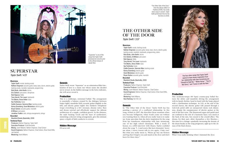 Taylor Swift All the Songs