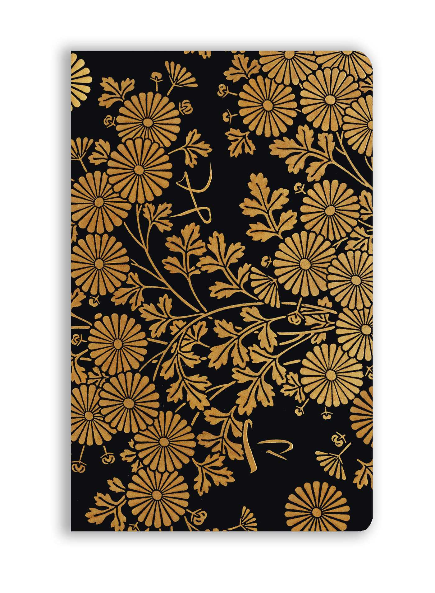 Uematsu Hobi : Coffret décoré de chrysanthèmes (Soft Touch Journal)