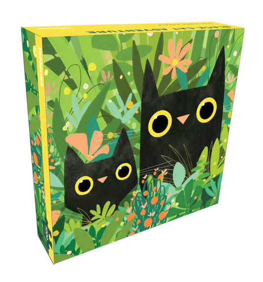 Puzzle 1000 pièces Aventure du chat noir