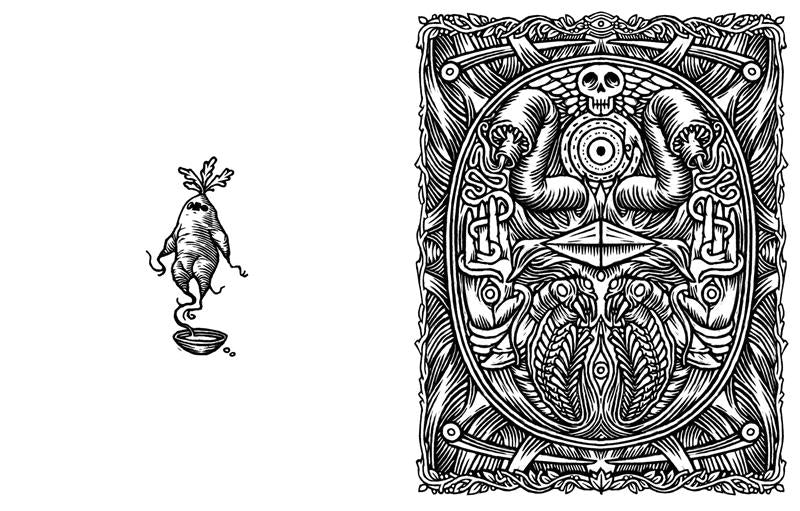 Tarot del Toro Coloring Book