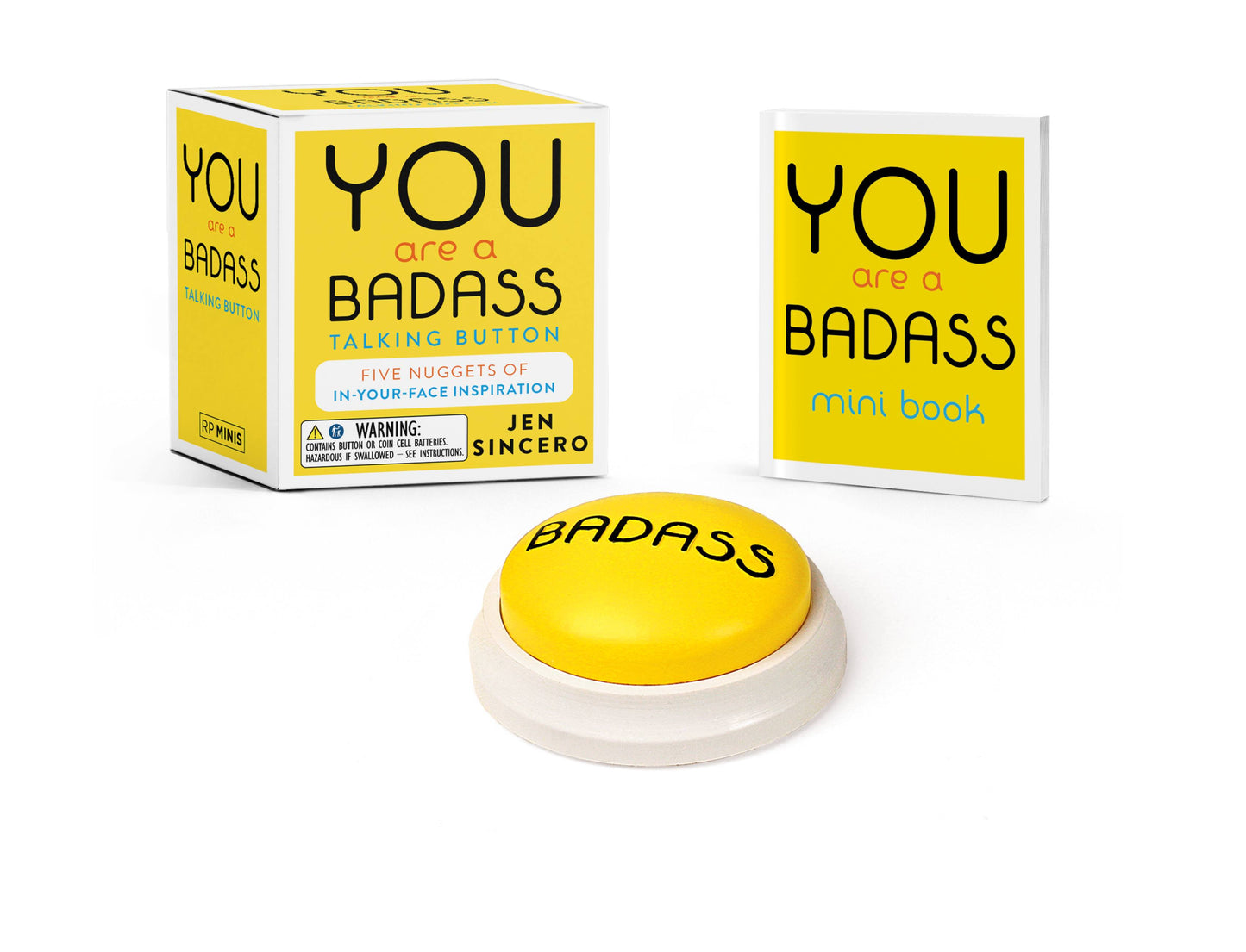 Bouton de conversation « Vous êtes un Badass® »