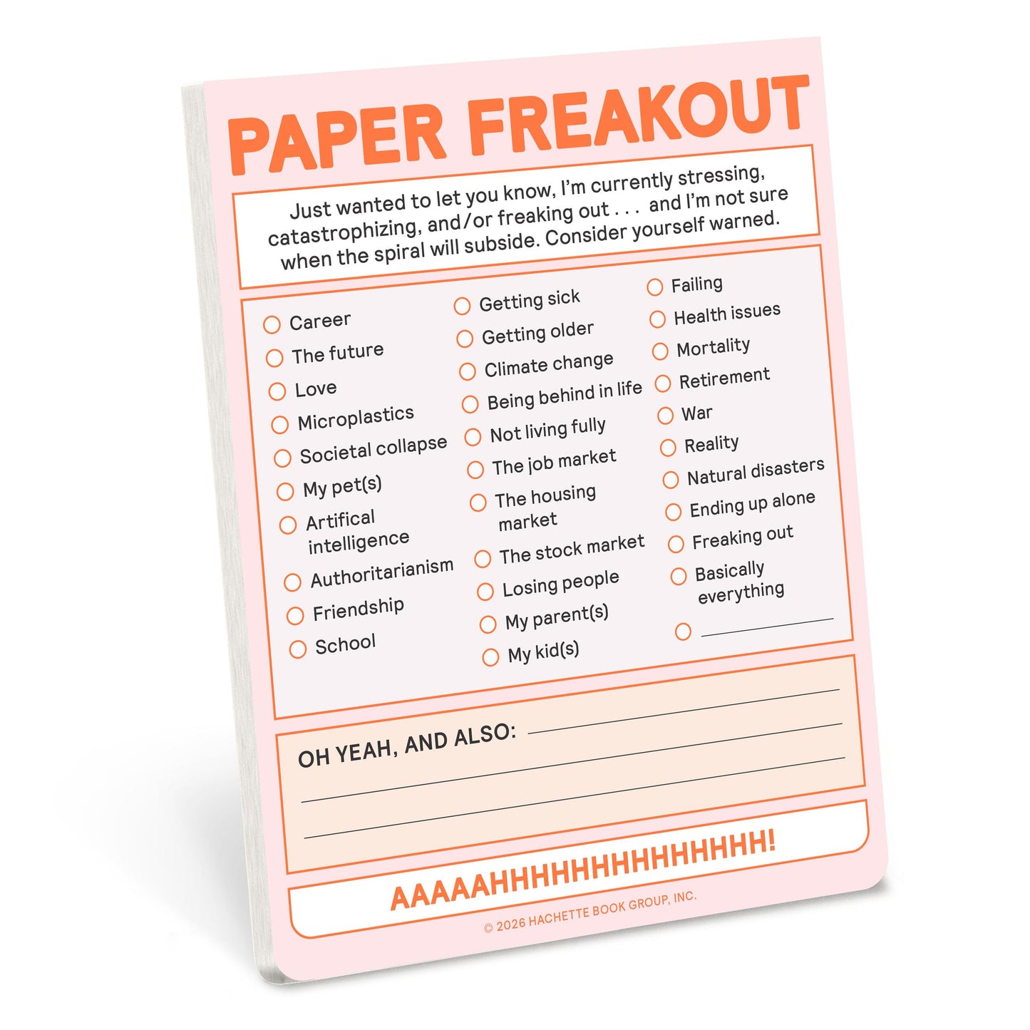 Paper Freakout Nifty Note
