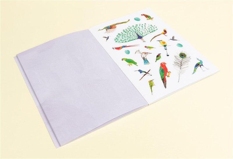 Bird Anatomy Sticker Book