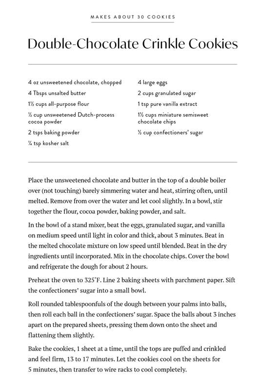 Williams Sonoma Cookies Recipe Deck