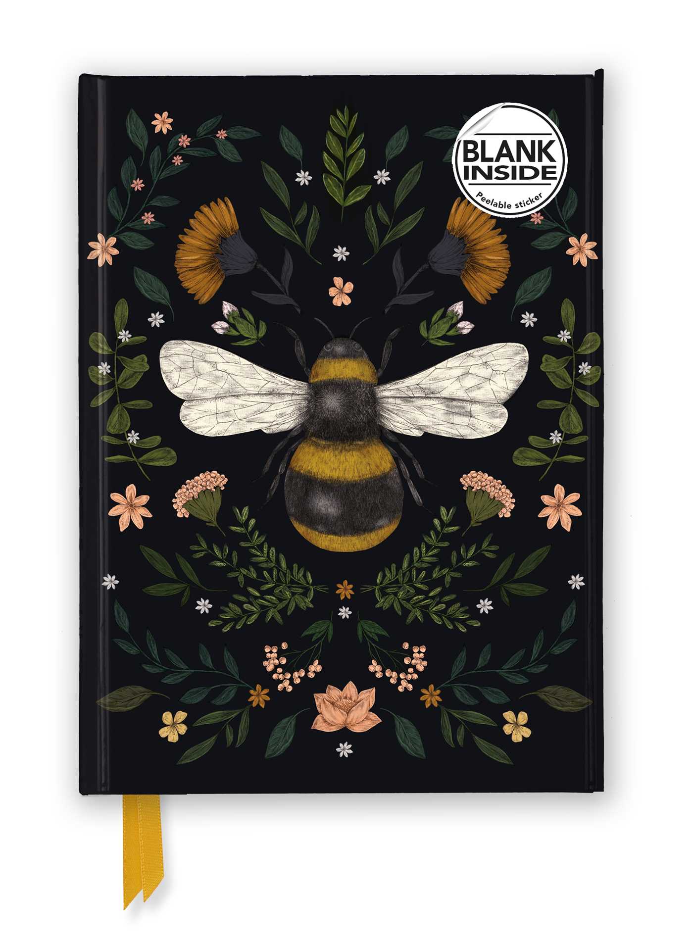 Jade Mosinski : Abeille (Journal vierge avec feuille d'aluminium)