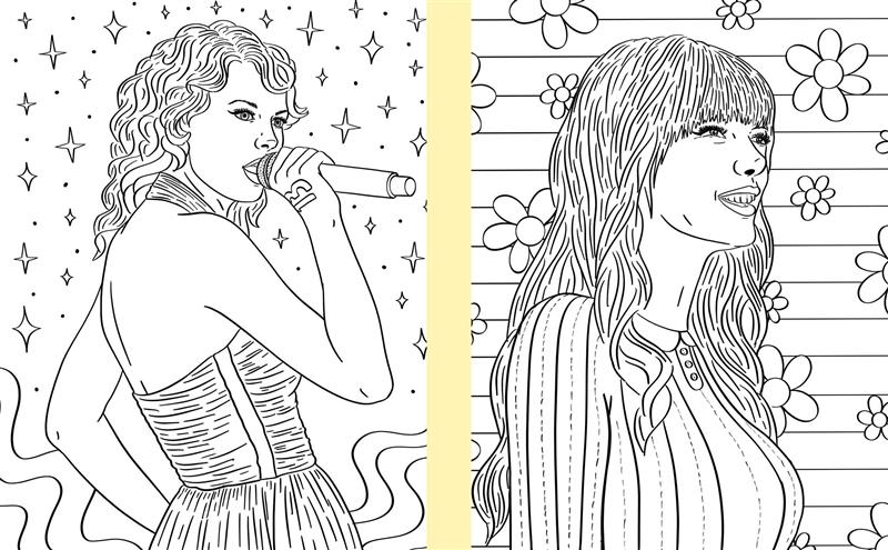 Taylor Swift: Coloring, Quizzes, Games, Photos, Facts