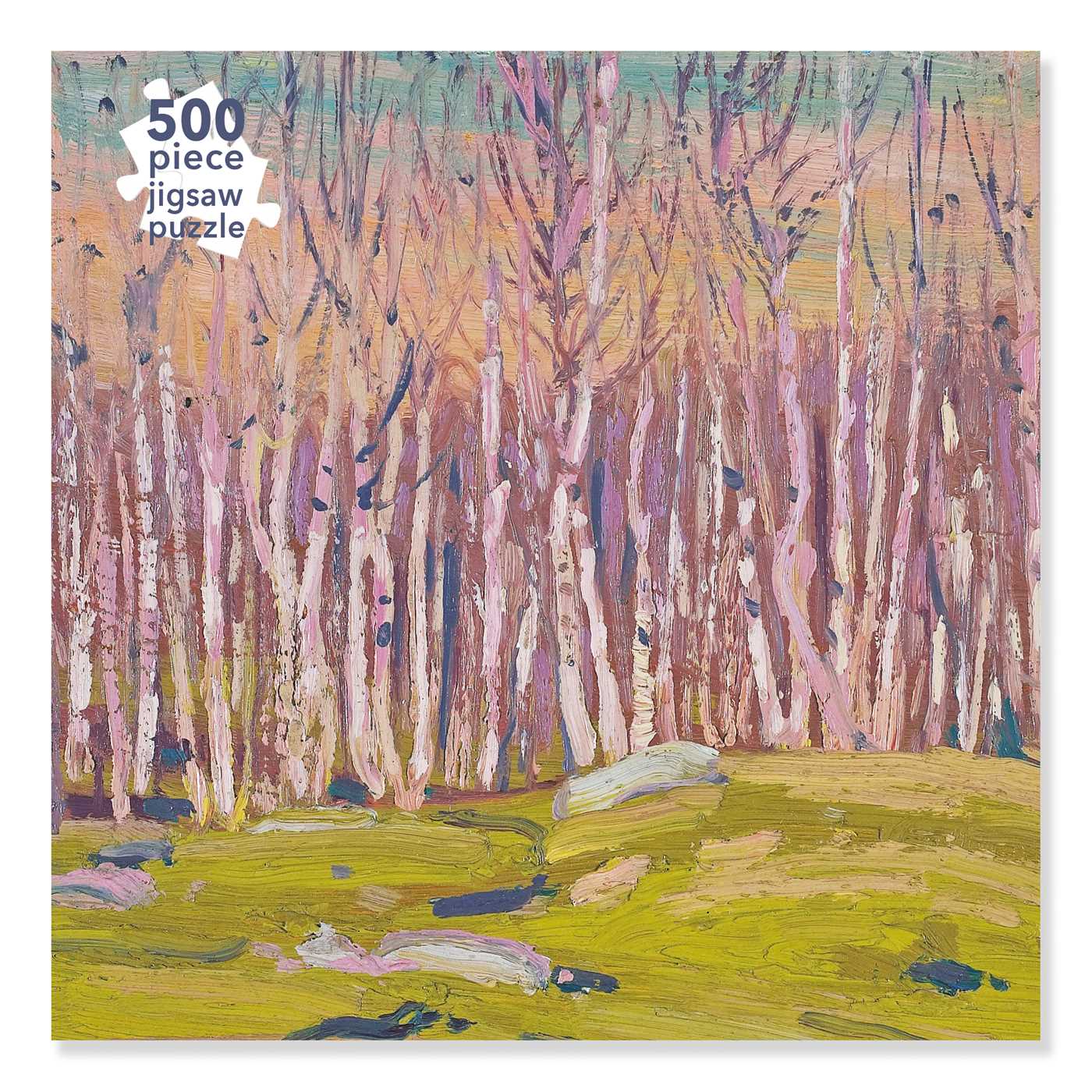Puzzle adulte Tom Thomson : bouleaux argentés (500 pièces)