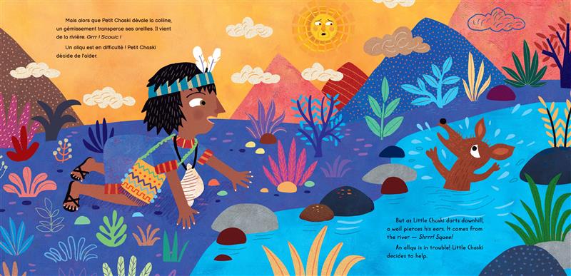 Run, Little Chaski! (Bilingual French & English)