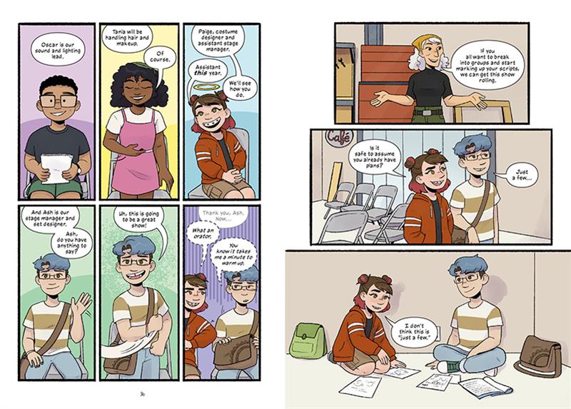 Upstaged (A Graphic Novel)