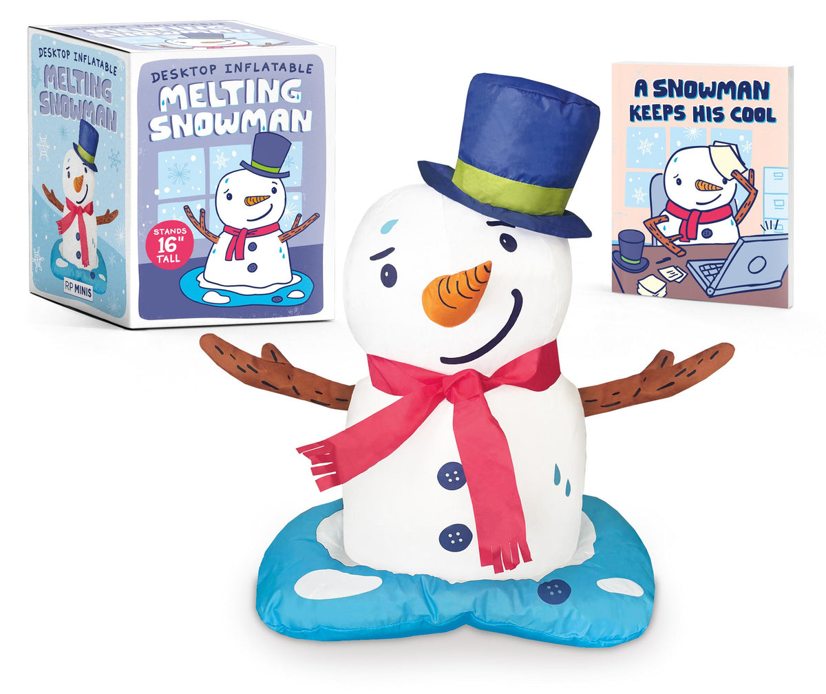 Desktop Inflatable Melting Snowman