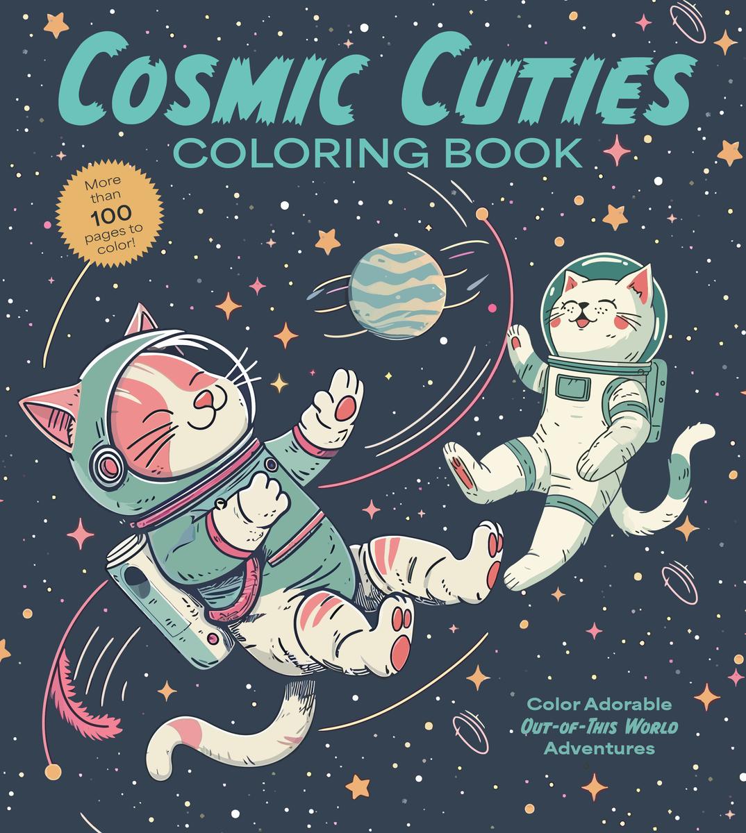 Cosmic Cuties Coloring Book