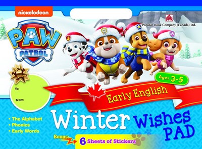 Paw Patrol Winter Wishes Pad - Early English