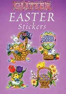 Glitter Easter Stickers