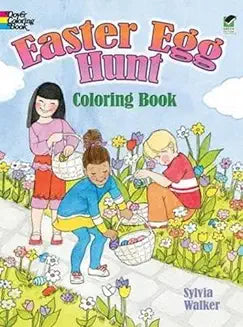 Livre de coloriage pour la chasse aux œufs de Pâques