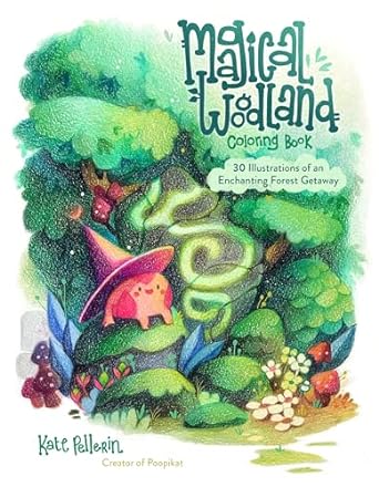 Magical Woodland Coloring Book