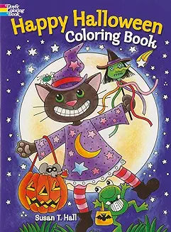 Happy Halloween Coloring Book