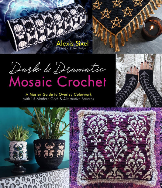 Crochet mosaïque sombre et dramatique