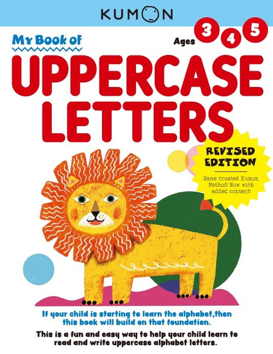 Kumon Mon livre de lettres majuscules