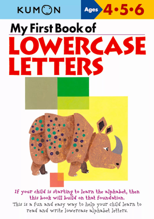 Kumon: My First Book of Lowercase Letters