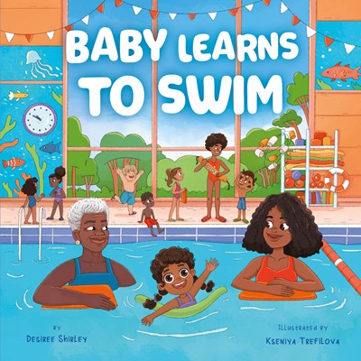 Baby Learns to Swim