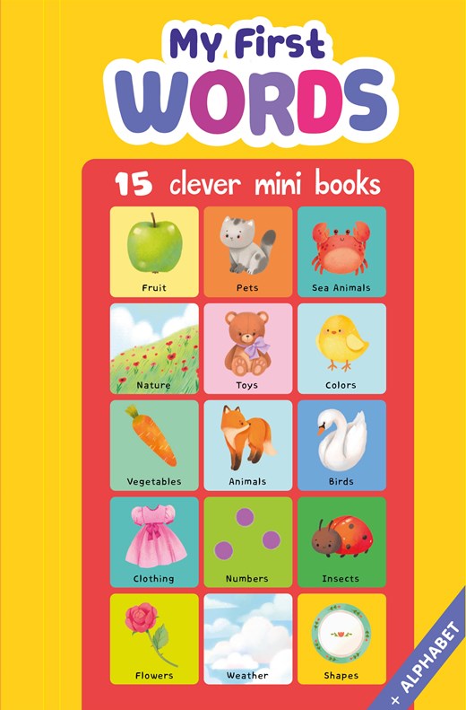 My First Words: 15 Mini Board Books