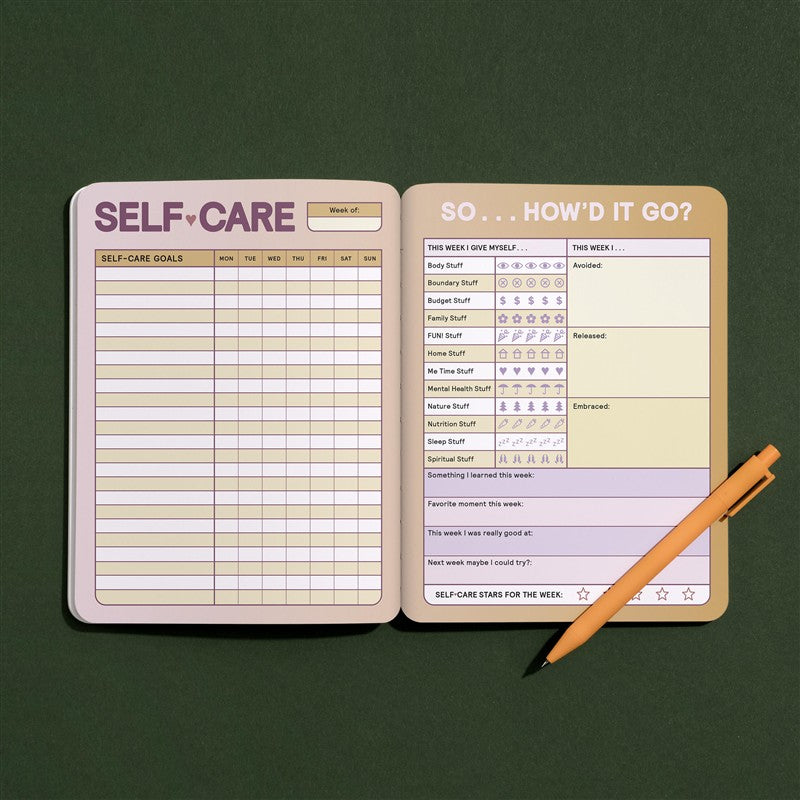 Self-Caring Myself Habit Tracker Journal