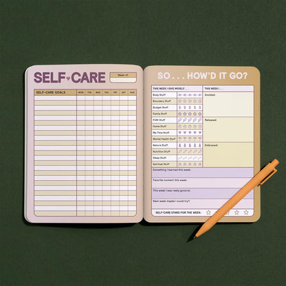 Self-Caring Myself Habit Tracker Journal