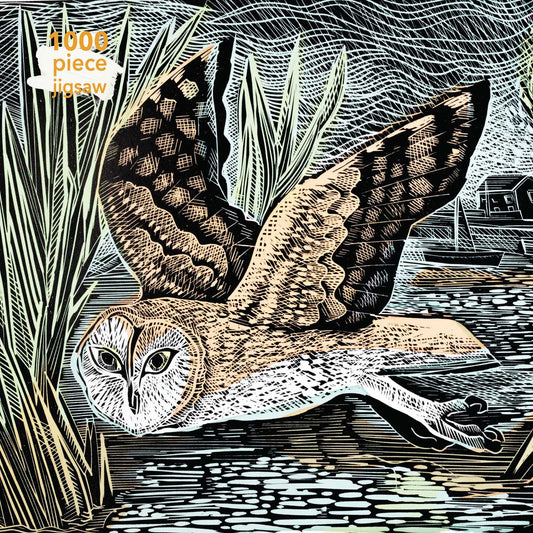 Adult Jigsaw Puzzle Angela Harding: Marsh Owl