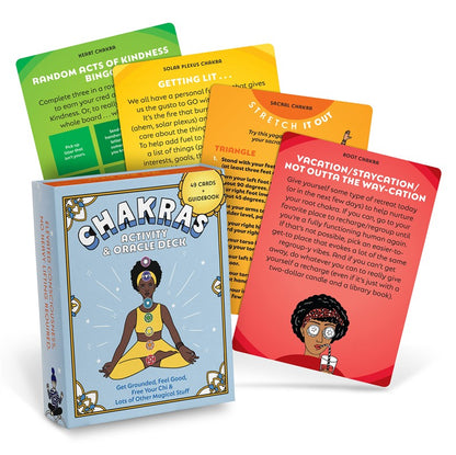 Chakras Activity &amp; Oracle Deck