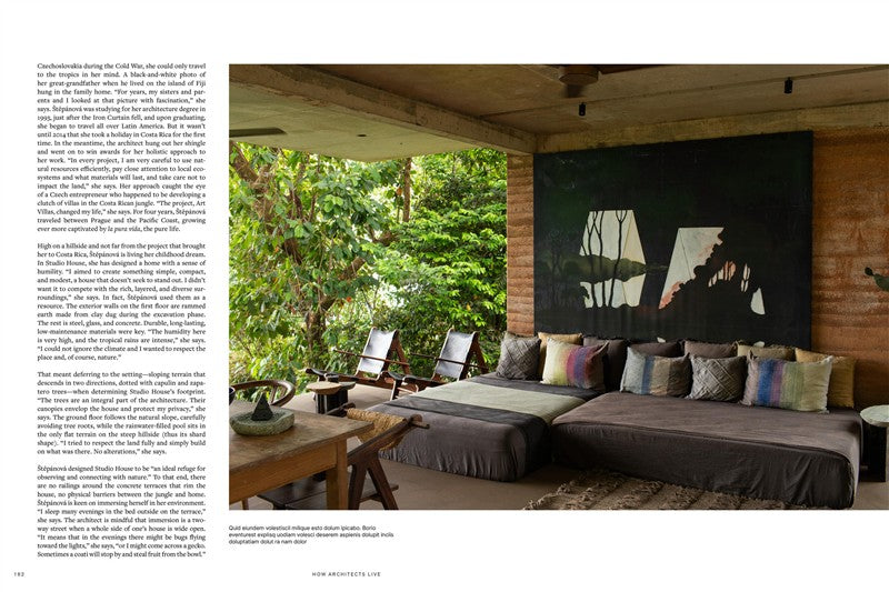 How Architects Live