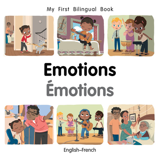 Mon premier livre bilingue – Émotions (anglais-français)